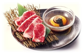 トリュフ月見ダレde和牛カルビ