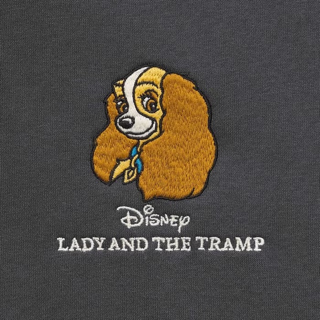 スウェットパーカ(長袖) 2,990円｜GUディズニー「わんわん物語」コレクション