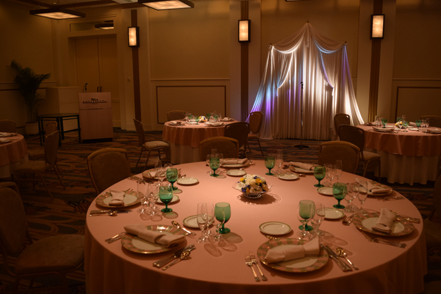 一般的な謝恩会用の宴会場