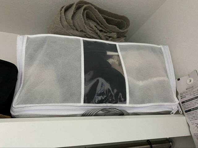 【ニトリ　クローゼット収納】オフシーズンのアイテムは上段へ