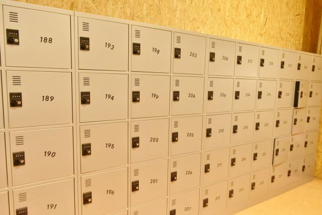 ロッカーもアリ