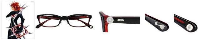 【Zoff×キングダム ハーツ】Axelモデル　スクエア型