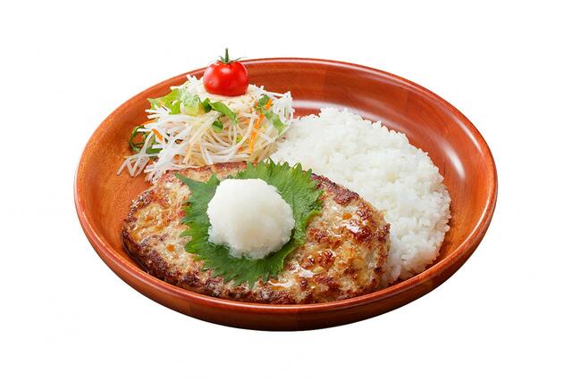 6位：おろしそバーグディッシュ（150g 920円 / 300g 1,390円）【びっくりドンキー2023年最新販売数（出食数）ランキングTOP10】