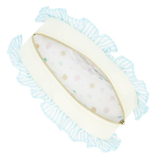 ポーチ 2,800円｜東京ディズニーシー25周年「ダッフィー＆フレンズのファインド・ユア・ビューティフル・ブルー！」グッズ｜販売店舗：東京ディズニーシー「マクダックス・デパートメントストア」｜発売日：2026年4月14日（火）