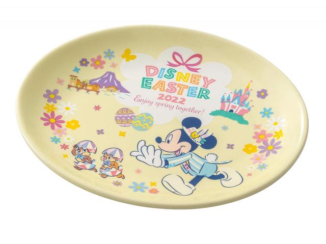 「ディズニー・イースター」レモン＆ハニームースケーキ、スーベニアプレート付き 900円｜東京ディズニーランド「スウィートハート・カフェ」