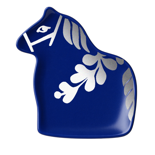 ダイカット豆皿(ココロシズカの午・青)¥2,750