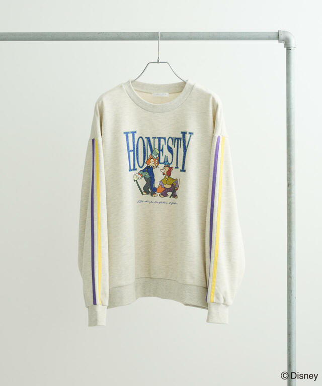 裏毛プルオーバー​ ￥5,990｜Green Parks『ピノキオ』コレクション