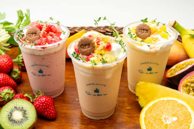 キルフェボンのタルトをイメージしたフラッペ「Fruijus ～フルージュ～」