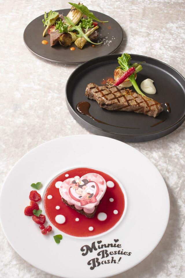 【提供期間2023年1月10日~2月23日】エンパイア・グリル ”ミニー・ベスティーズ・バッシュ!”エンパイア・グリル・ディナー
