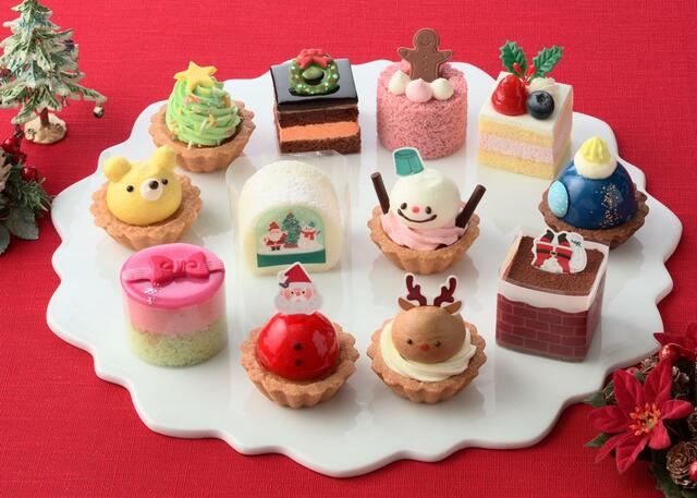 「サンタさんのとくべつな日（12個入）」＜3,519円（税込3,800円）＞【「銀座コージーコーナー」のクリスマスケーキ】