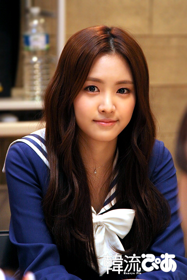 Apink】WEB＆雑誌「韓流ぴあ」連動企画! ナウンの直筆回答用紙を公開