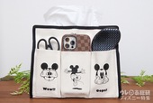 『SPRiNG 2021年7月号増刊』特別付録「ミッキーマウス デザイン6ポケット付きティッシュBOXケース」｜ポケットが大きくて雑貨が入る