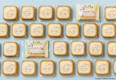 クッキーサンドの表情豊かな絵柄は6種類【ちいかわ×東京ばな奈】