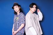 高橋悠也(左)と崎山つばさ(右)　撮影：源賀津己