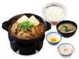「お肉たっぷり牛鍋膳」＋小鉢