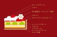 【キル フェ ボン「2026年クリスマスケーキ」】「〜タルトエクラ〜　クリスマスのショートケーキタルト」の構成／ひと口ごとに異なる味わいが広がる新作クリスマスケーキ