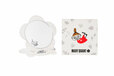 【マリークワント「MOOMIN × MARY QUANT DESIGN COLLECTION」】コンパクト ミラー M02 グレイッシュ ホワイト：3,080円（税込）