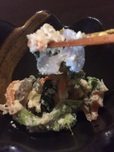 りゅうきゅう丼ぶり膳についてくる白和え。