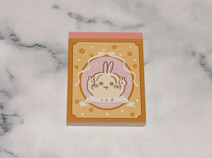 ちびうさぎ　メモ帳 ちいかわ新作】100円雑貨の激かわ便利グッズ出たよ！初登場アイテムは2