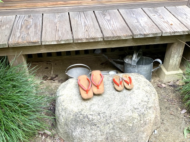 サツキとメイの下駄