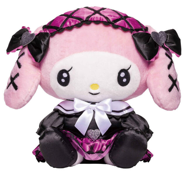 LAST賞「マイメロディ♡クロミBIGぬいぐるみセット」｜Happyくじ『Sanrio characters Halloween 2024』