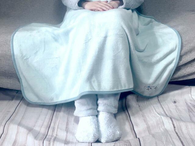 身長155cmの筆者が腰下からかけて足首が出るくらいのサイズ