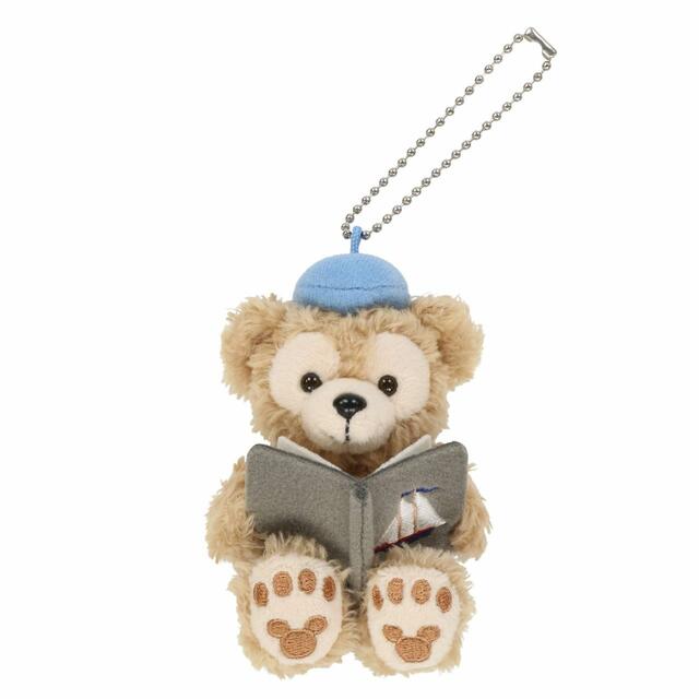 ぬいぐるみチャーム｜2,200円｜「ダッフィー＆フレンズのオータム・ストーリーブック」スペシャルグッズ｜販売店舗：東京ディズニーシー「マクダックス・デパートメントストア」｜発売日：2023年9月7日（木）