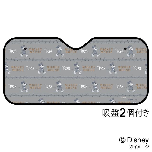 フロントシェード＜ミッキーマウス ストーンウォッシュ＞