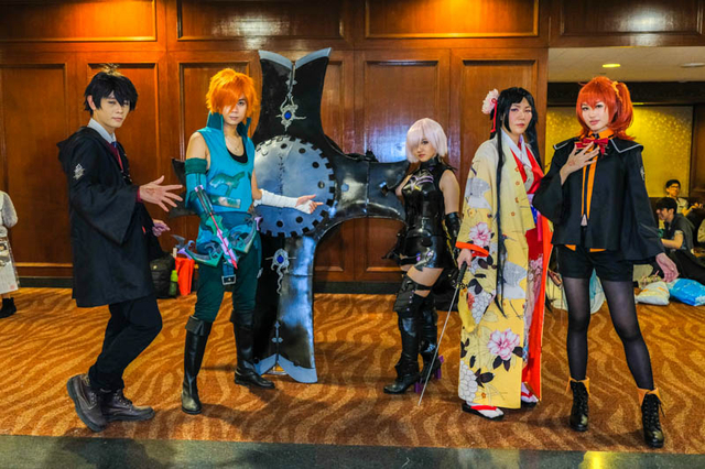 2016年12月にマレーシアで開催された『Comic Fiesta 2016』より『FGO』コスプレ合わせ