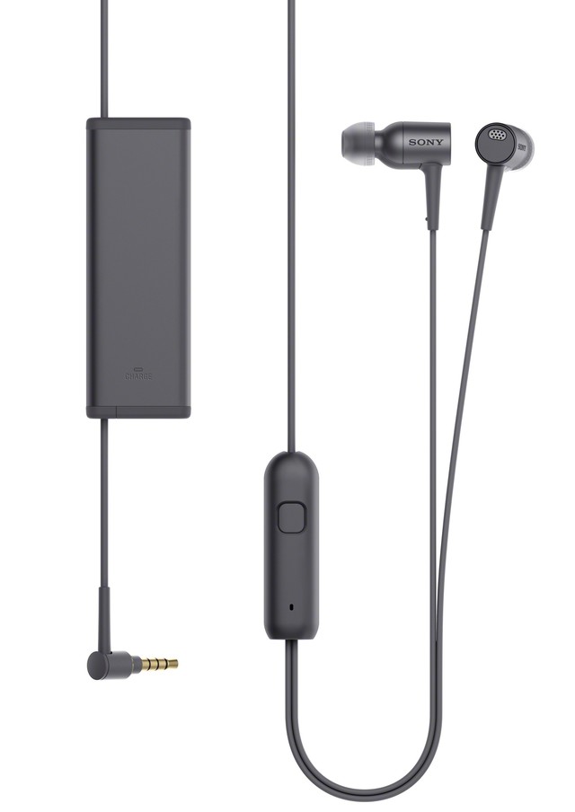 2つのセンサーによるノイズキャンセル「h.ear in NC」（MDR-EX750NA）