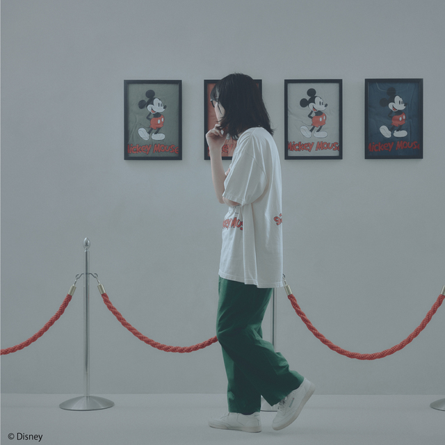 【Disney / ディズニー】別注 〈ミッキーマウス〉Tシャツ金額 6,490円(税込み)