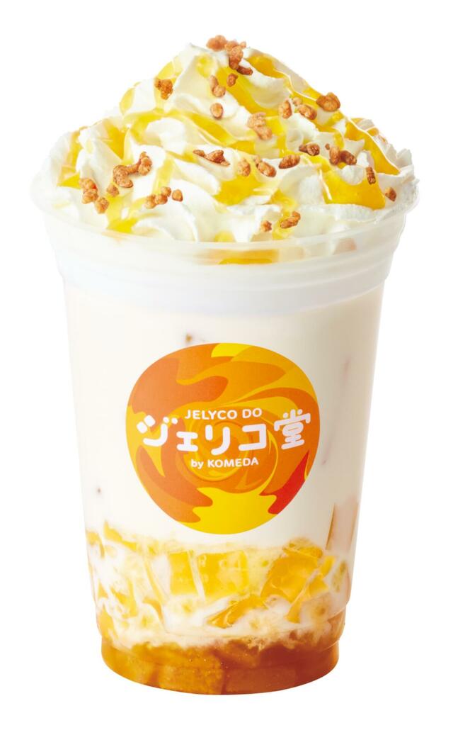 「マンゴージェリー＆マンゴーラッシー」＜価格：690円（税込）＞【【コメダの新業態】自分好みの“カスタマイズジェリコ”が作れる♪スタンド喫茶「ジェリコ堂」国内1号店が名古屋にオープン！】