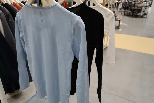 Disneyぽかぽかインナー長袖クルー2P