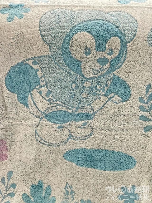 「ダッフィー&フレンズのビューティフル・レイニーデイズ」タオルケット