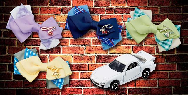 名探偵コナン_リボンヘアクリップ_ミニカー