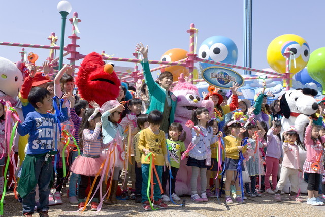 3月17日、「ユニバーサル・ワンダーランド」リニューアル記念セレモニー