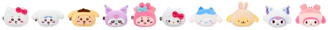 【ちいかわ×サンリオキャラクターズ】シークレットヘアクリップ（1アイテム/全10種）　各946円