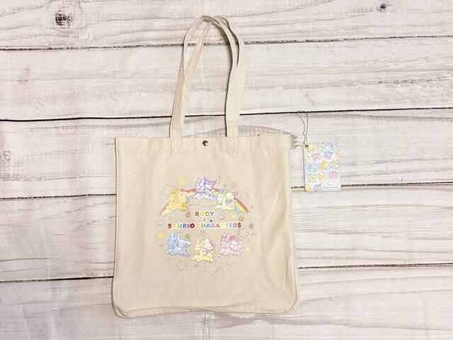 【しまむら パスケース付きトートバッグ(RODY×SANRIO CHARACTERS)】パスケースは取り外し可能