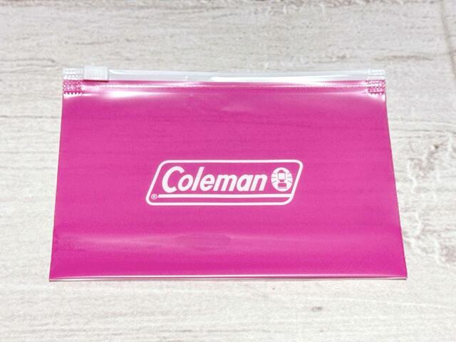 【Colemanの付録“あると便利”なグッズ4点セット】付録4：ジッパーバッグ