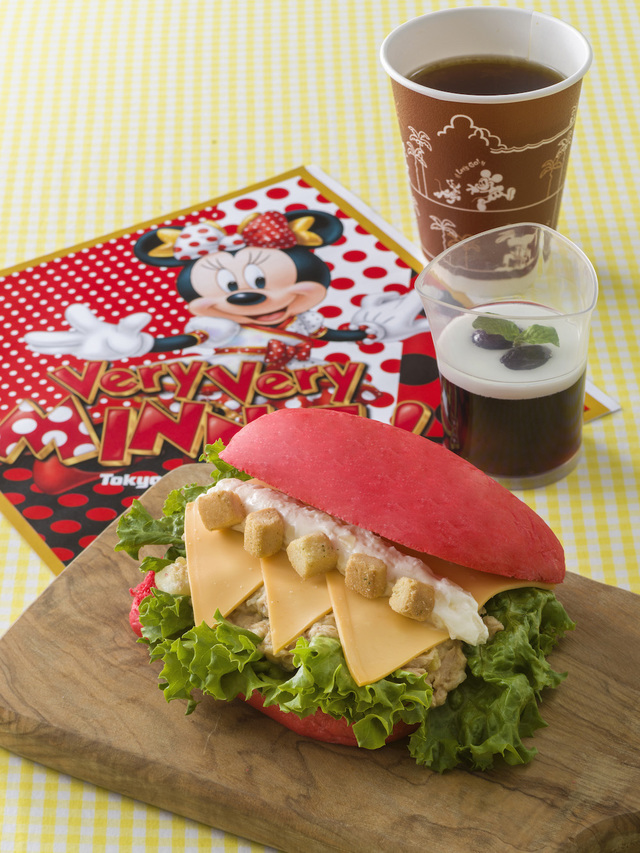 スペシャルセット 1,070円|スウィートハート・カフェ|東京ディズニーランド「ベリー・ベリー・ミニー!」スペシャルメニュー