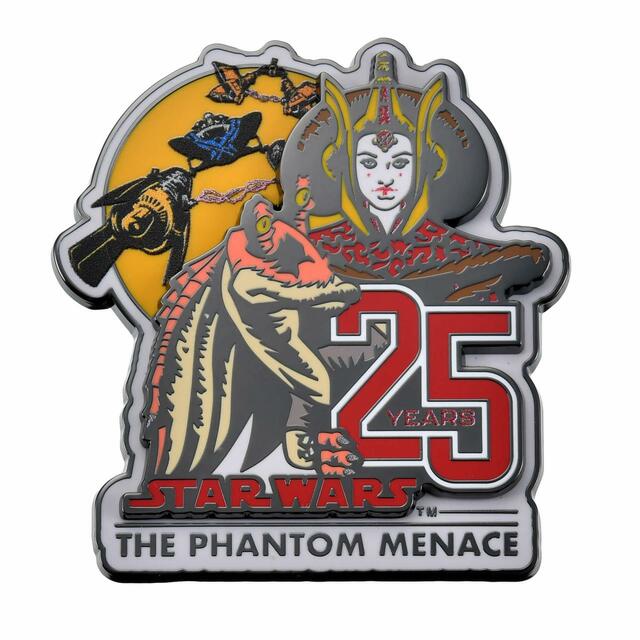 スター・ウォーズ パドメ・アミダラ&ジャー・ジャー・ビンクス ピンバッジ May the 4th 2024 1,400円