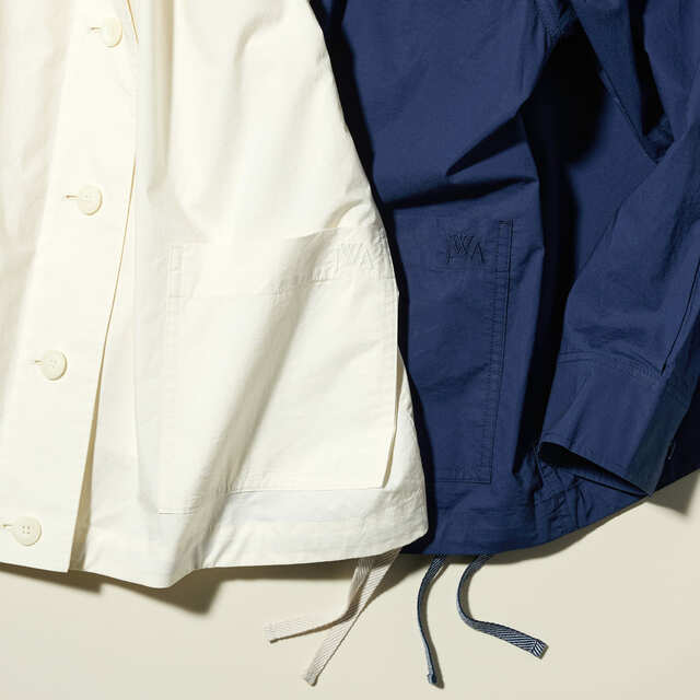 WOMEN「ライトコットンオーバーサイズジャケット」各￥5,990