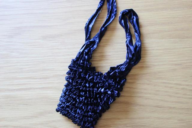 【キャンドゥ】くしゅくしゅショッピングバッグ／500円