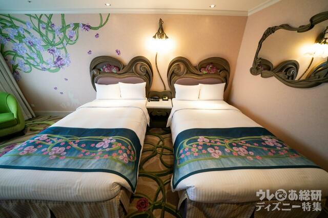 【東京ディズニーシー・ファンタジースプリングスホテル】ファンタジーシャトー/スーペリア・アルコーヴルーム