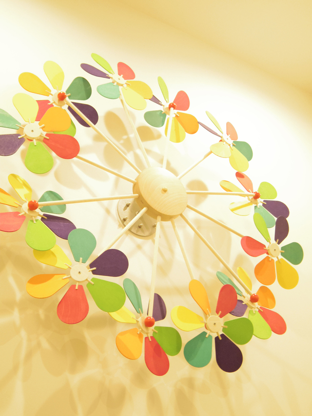 園内のシンボル、風車