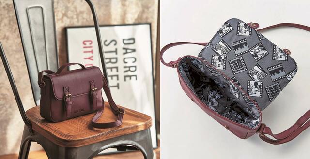 フラップショルダーバッグ 4,490円|ディズニーファンタジーショップ「ミッキーマウス タイムスリップ」