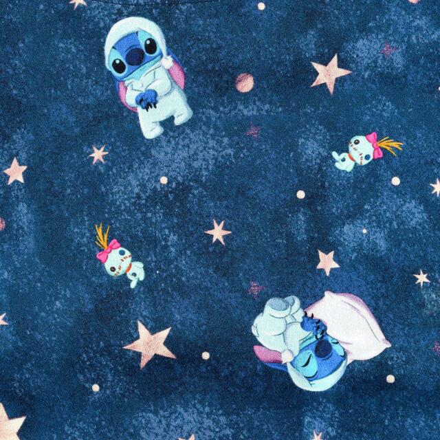 スティッチ&スクランプ 半袖パジャマ ブルー L Disney Stitch&Scramp OHANA LIFE 6,930円