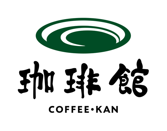 珈琲館の印象的なロゴデザイン