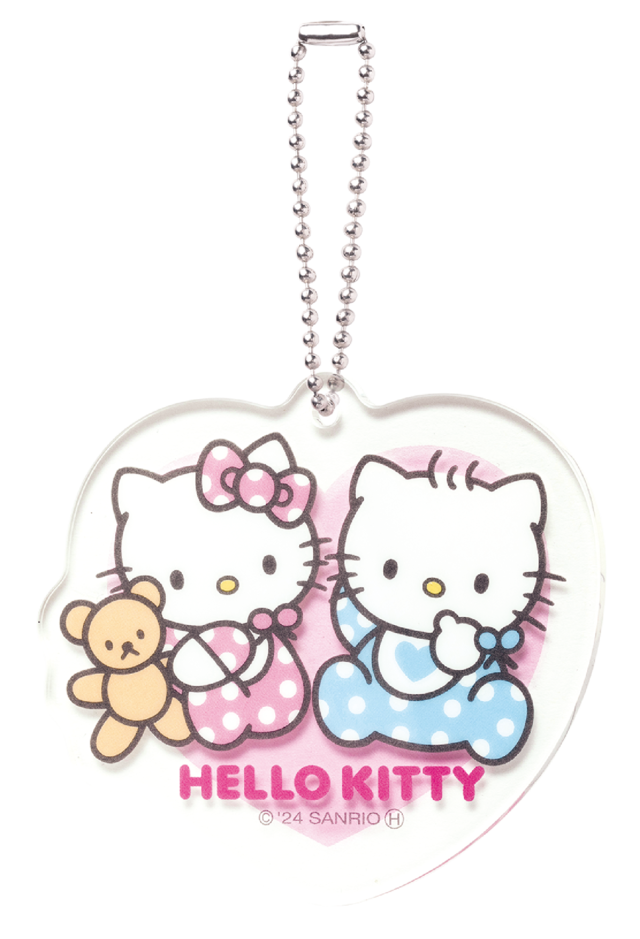 E賞アクリルチャーム（全12種）【Happyくじ『HELLO KITTY 50th〜ハッピーアニバーサリー★〜』】