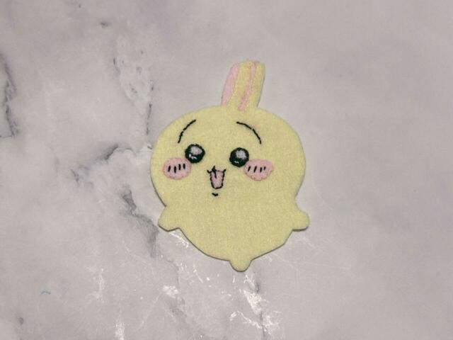 うさぎの作成途中過程。最も難しく感じました…!